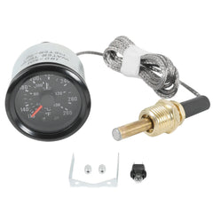 JDMSPEED water temp gauge dial face provides quick temperature reading.