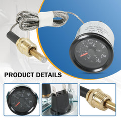 JDMSPEED yellow LED illuminates the dial for night readability.