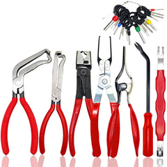 JDUanL 7pcs set layout shows all-in-one tools for automotive disassembly