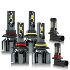 JEAZONFA 9005 hi-beam bulbs for clear daytime driving and quick response.