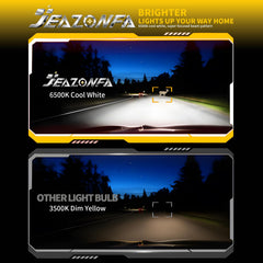 JEAZONFA 3570 chip heat-dissipation for longer bulb life