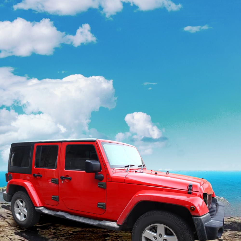 JeCar hinge covers protect hinges against key scratches during daily driving.