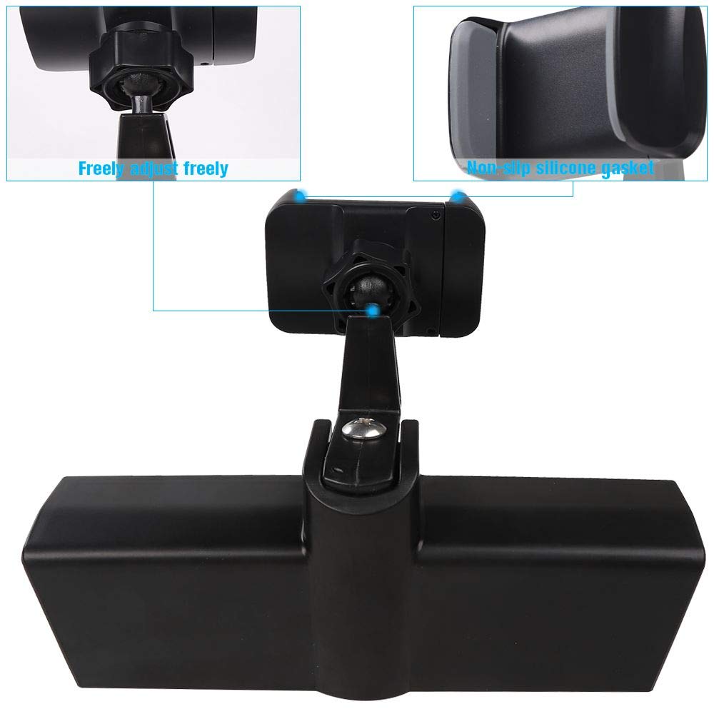 JeCar dash phone holder premium ABS and aluminum material for durability.