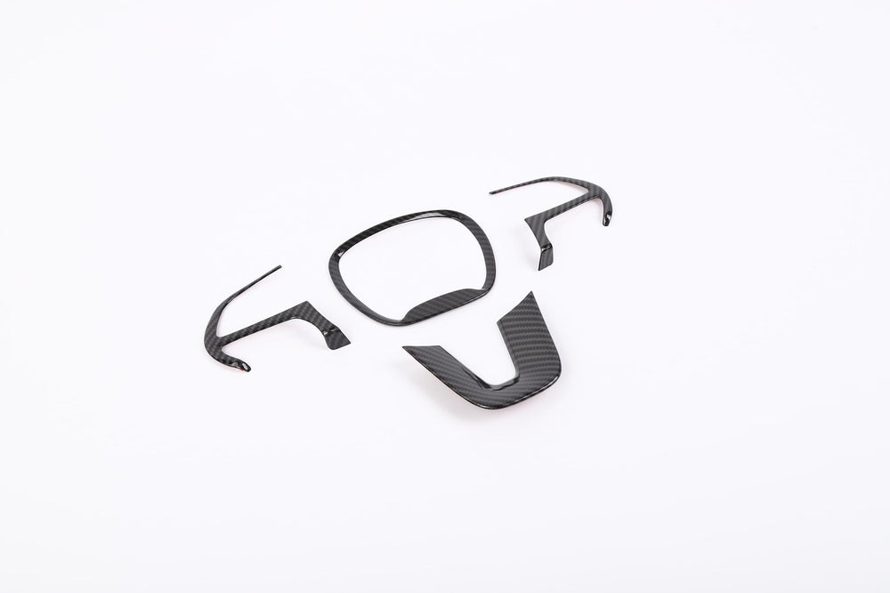 JeCar Charger door panel carbon trim adds premium interior detail.