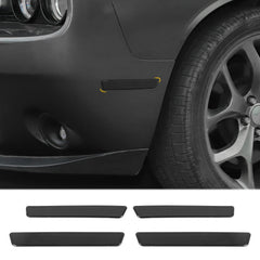 JeCar smoked side marker light cover on Dodge Challenger front-left enhances refined exterior protection