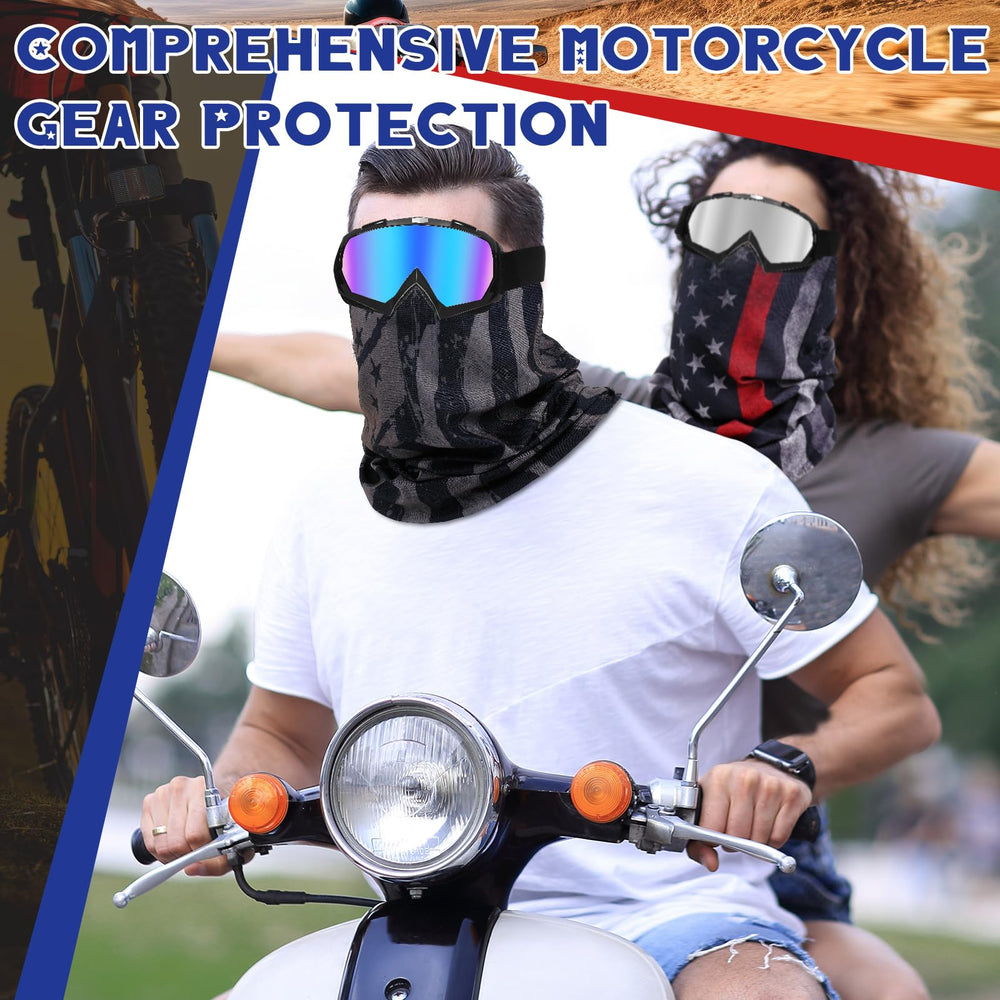 Jecery adjustable-strap goggles ensure comfortable wear.