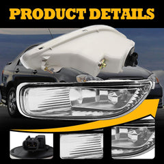 Jecoupoon fog light beam penetrates fog for clearer ahead view