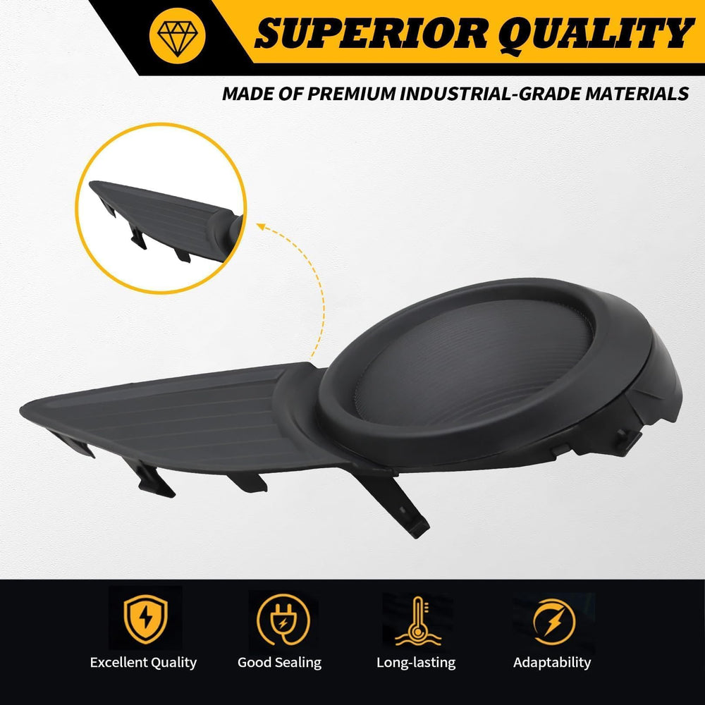 Jecoupoon fog light bezel cover for Sienna 2011-2017 ensures seamless replacement