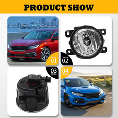 Jecoupoon fog light pack provides ready replacement for worn lamps