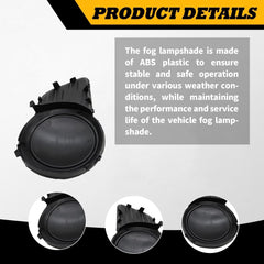 Jecoupoon Sienna fog light bezel enhances appearance while preserving factory fit