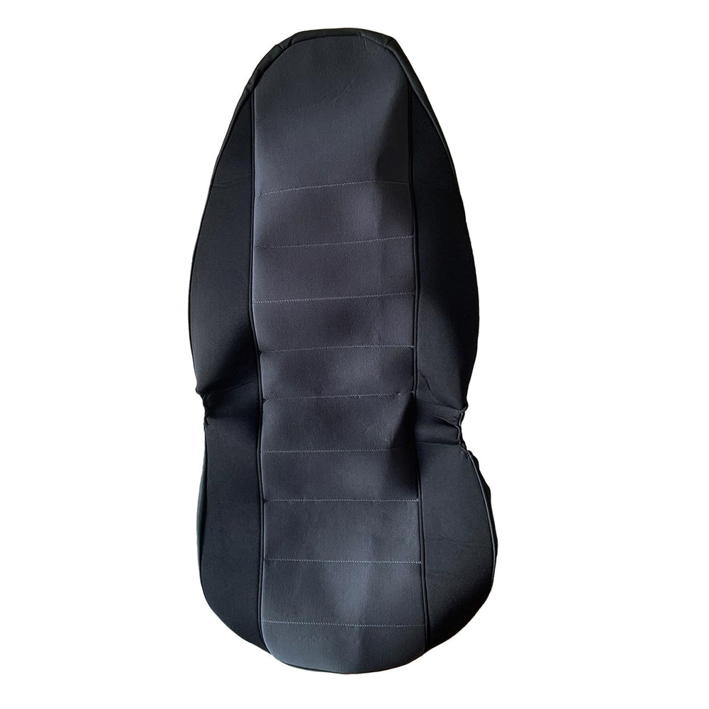 Jecoupoon front seat cover replacement improves driving comfort.