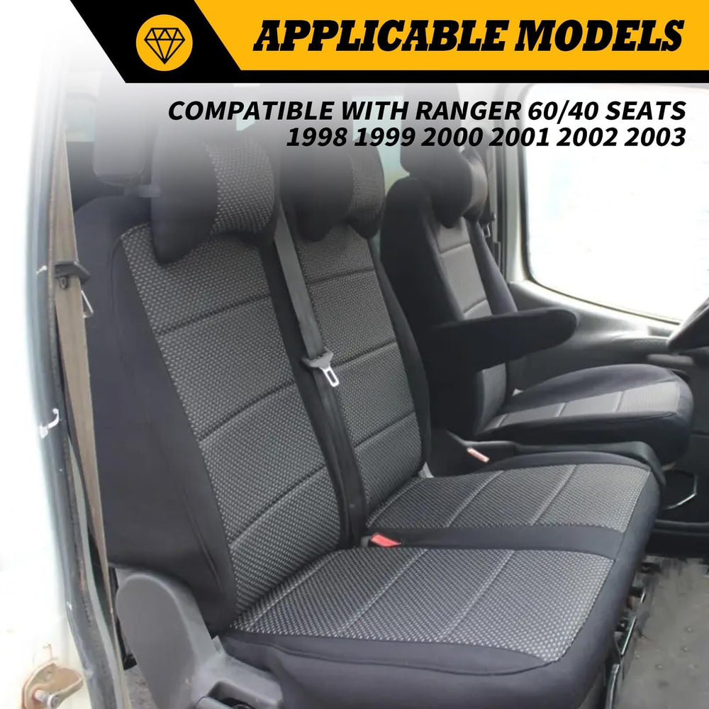 Jecoupoon Ranger interior protection helps keep seats clean.