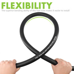 Jeemiter large diameter fuel hose ideal for high-flow systems.