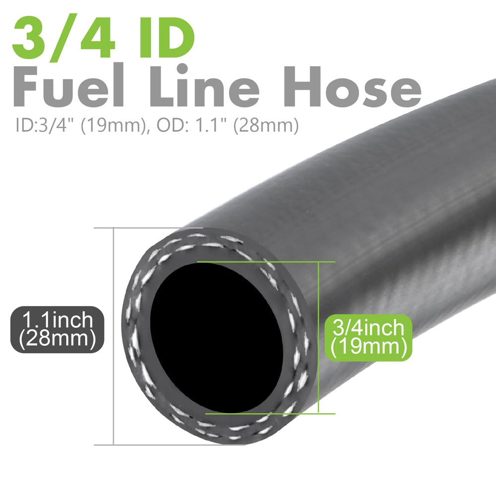Jeemiter NBR oil-resistant hose delivers durable performance under fluids.