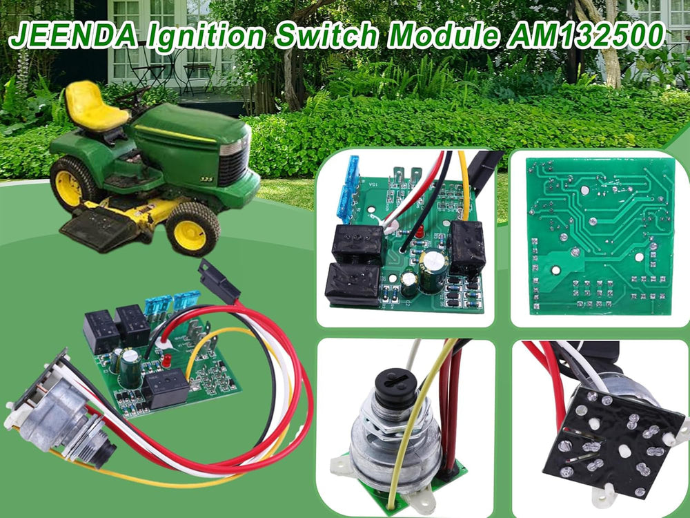 JEENDA AM132500 keys included for quick ignition setup
