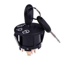 JEENDA d-series lawn tractor ignition switch installed in dashboard for simple ignition.