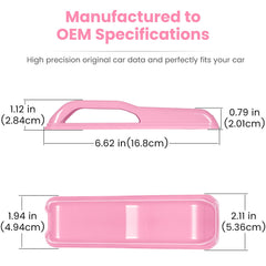 jeep wrangler gladiator pink hinge trim visual impact.