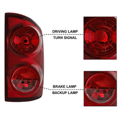 Close up of acrylic lens on Jenuo tail light showing high transmittance