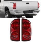 Jenuo tail light for Dodge Ram with rear brake lamp improving night visibility