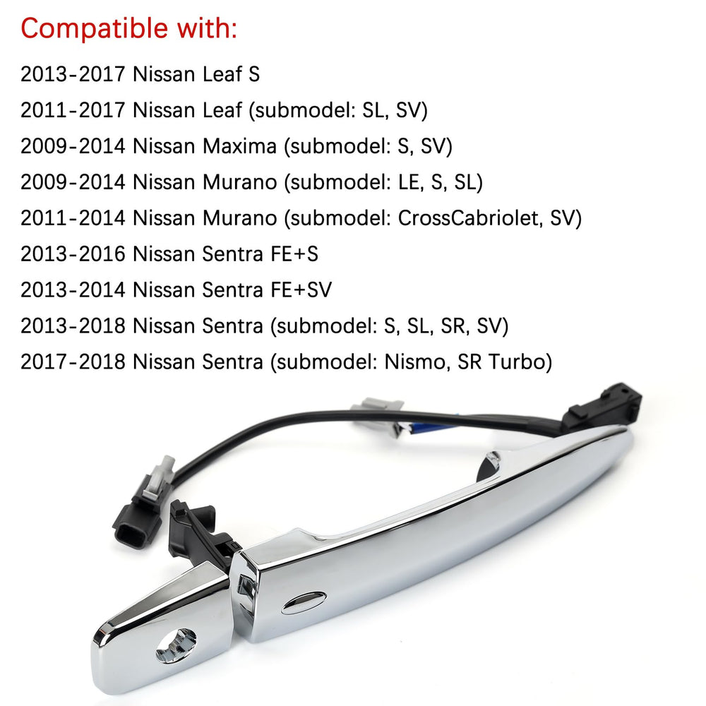 Jepacr door handle with smart keyless entry improves Nissan access