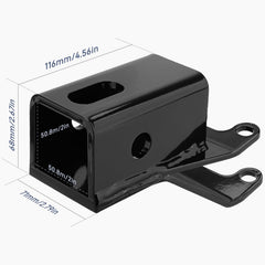 Jerbor packaging-friendly 2-inch hitch receiver, protective box ensures safe shipment.