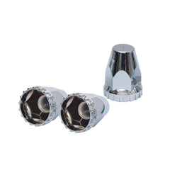 JESONN chrome ABS covers resist weather and wear across seasons.