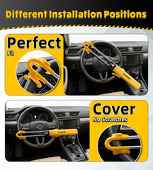 Jetmore anti theft device installs in seconds for quick everyday use.