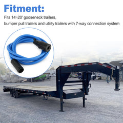 Jetuplusllc 14-20ft gooseneck trailer compatibility across multiple trailer types