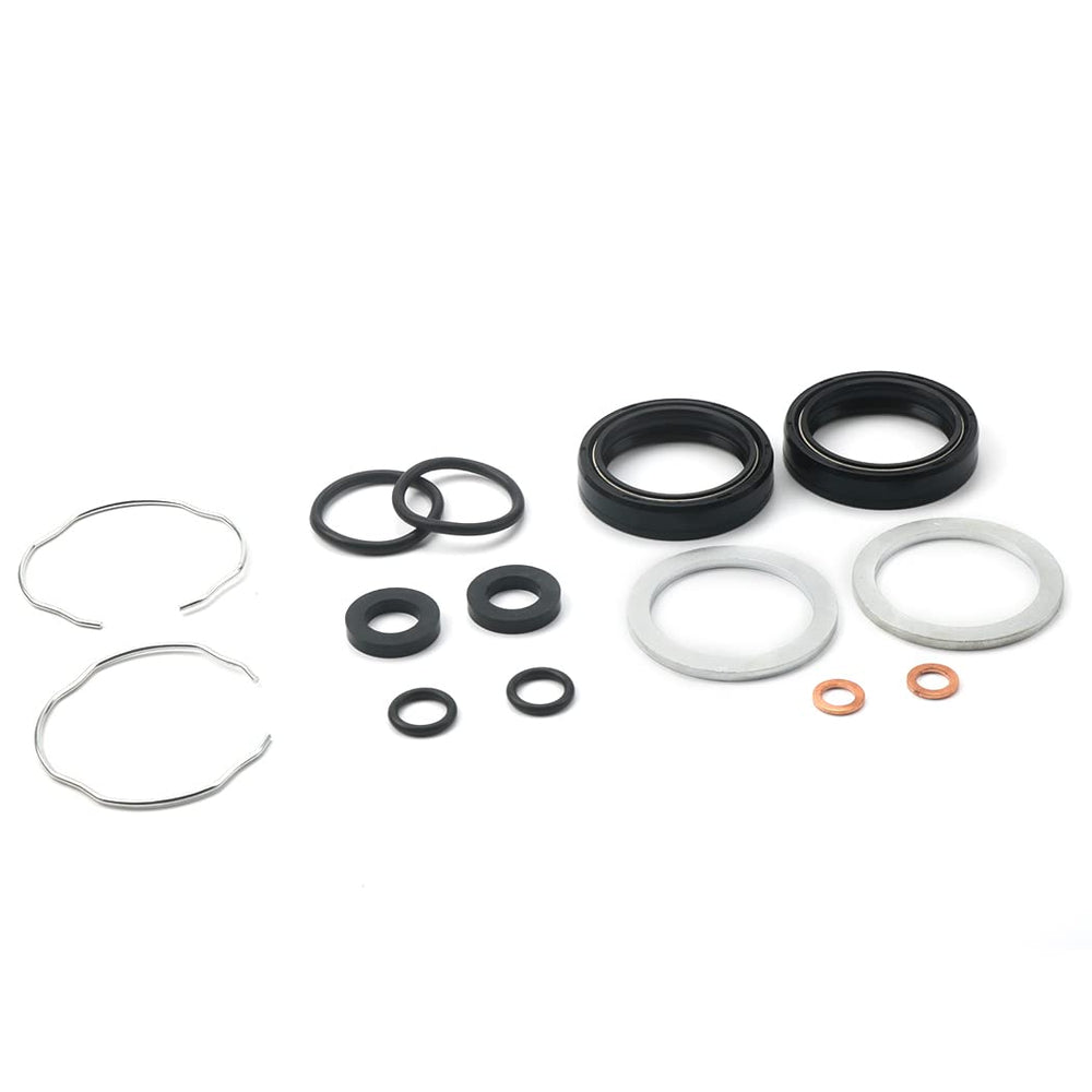 Jetuplusllc 41mm fork seal kit Road King close-up with precise fit for Harley-Davidson