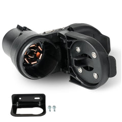 Jetuplusllc 7-way US connector ready for versatile truck and trailer use.