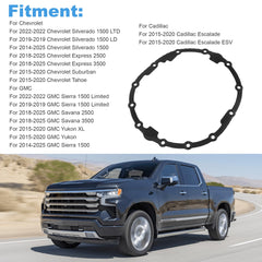 Jetuplusllc Cadillac Escalade diff seal guards against oil leaks