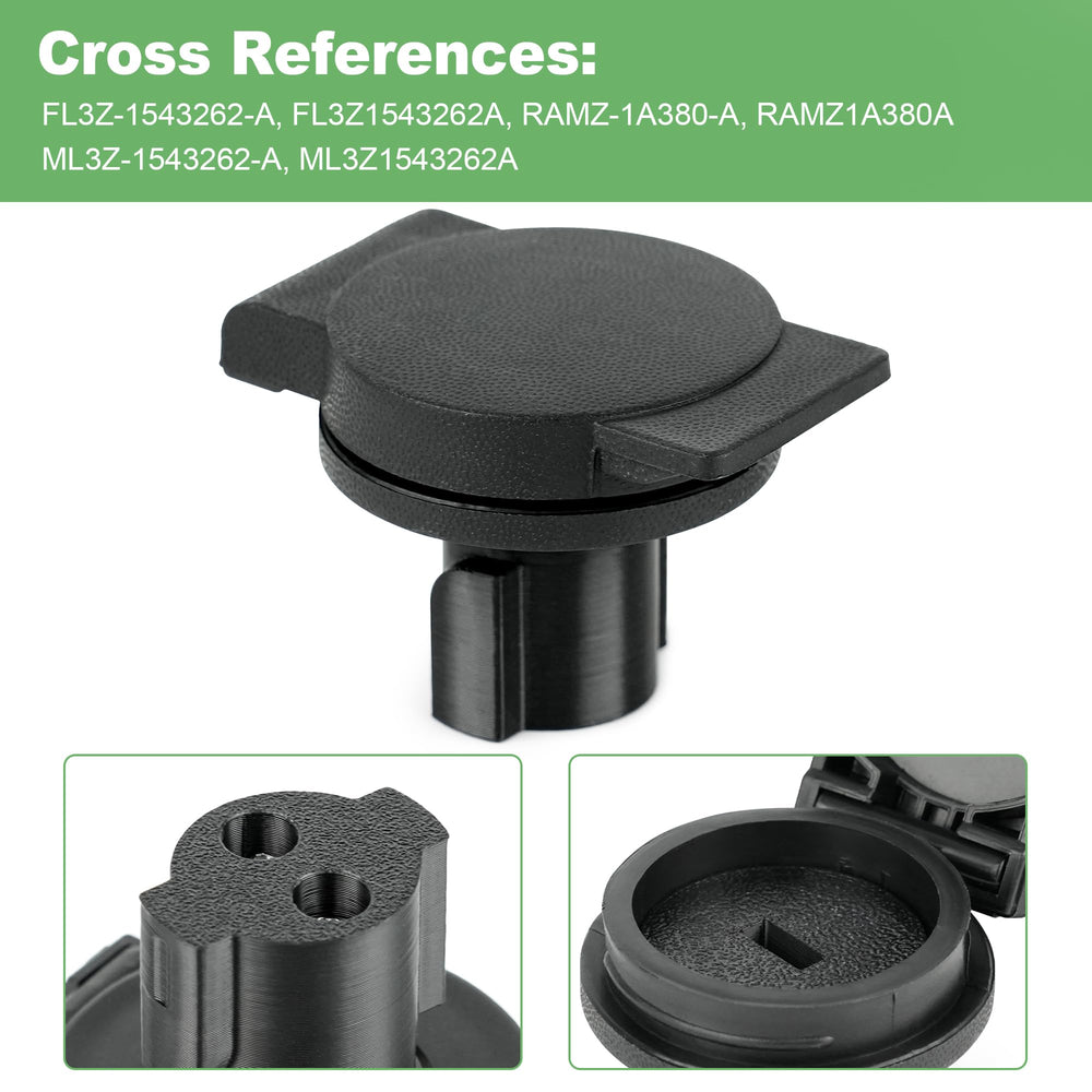 Jetuplusllc spare tire lock on F-250/F-350 boosts weather-resistant protection