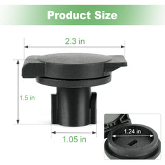 Jetuplusllc keyless lock system on bumper enables quick access without keys