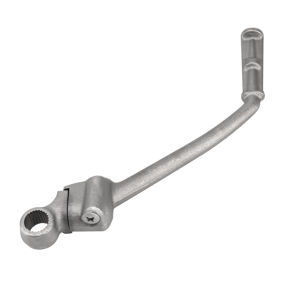 JetUplusllc kickstart lever with clear mounting steps for DIY install.