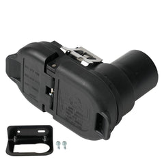 Jetuplusllc rear bumper trailer connector for quick hookup and reliable braking compatibility.