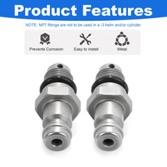 Compatibility guide for SeaStar and Teleflex front-mount cylinders.