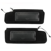 Jetuplusllc sun visor with LED vanity mirror, left Corvette C4, enhanced interior lighting.