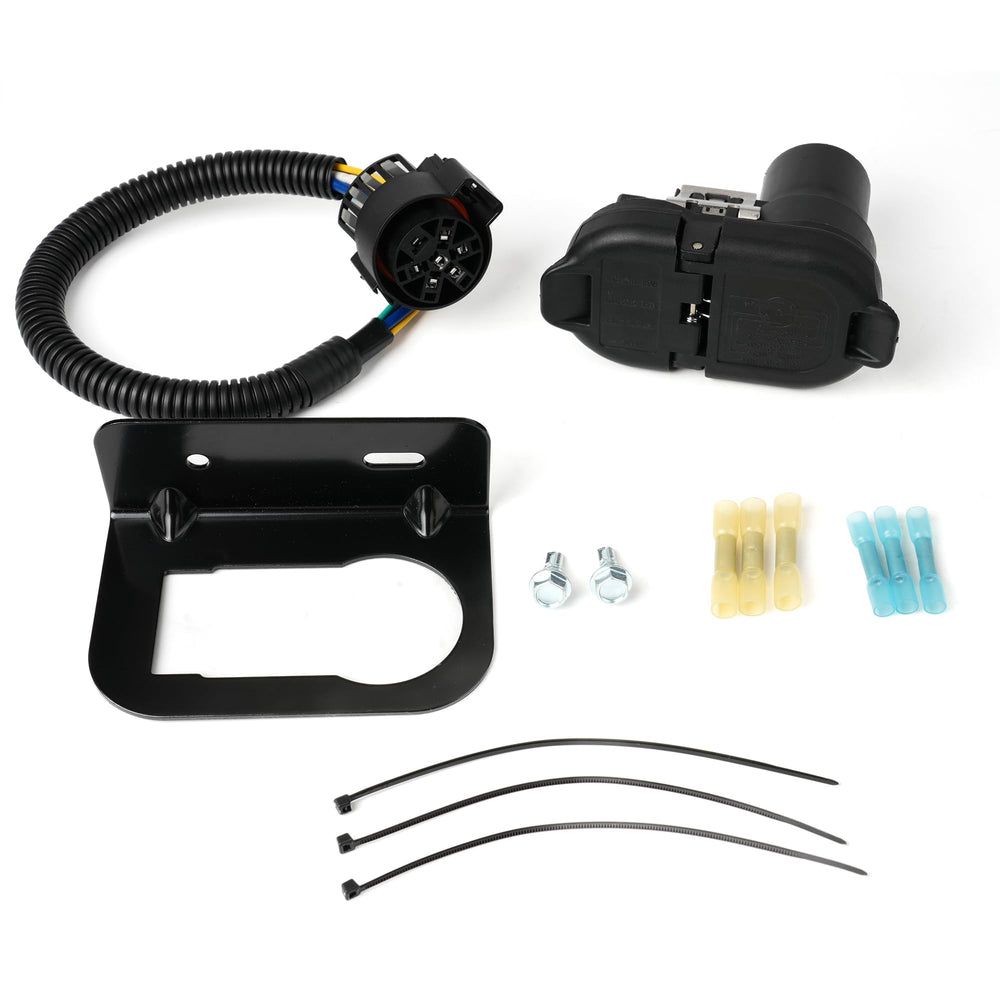 Jetuplusllc-7way-and-4pin compatibility supports towing across Chevy, GM, Toyota, Ford, and Dodge.