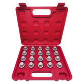 JEUCLEL 20pcs wheel lock nut keys kit, easy anti-theft lug nut removal for BMW.