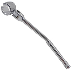 JEUCLEL oxygen sensor wrench with flexible head in action for hard-to-reach sensors