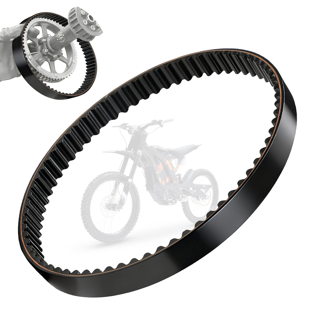 JFG RACING 560-8M drive belt for Surron Light Bee X offering smooth power transfer.