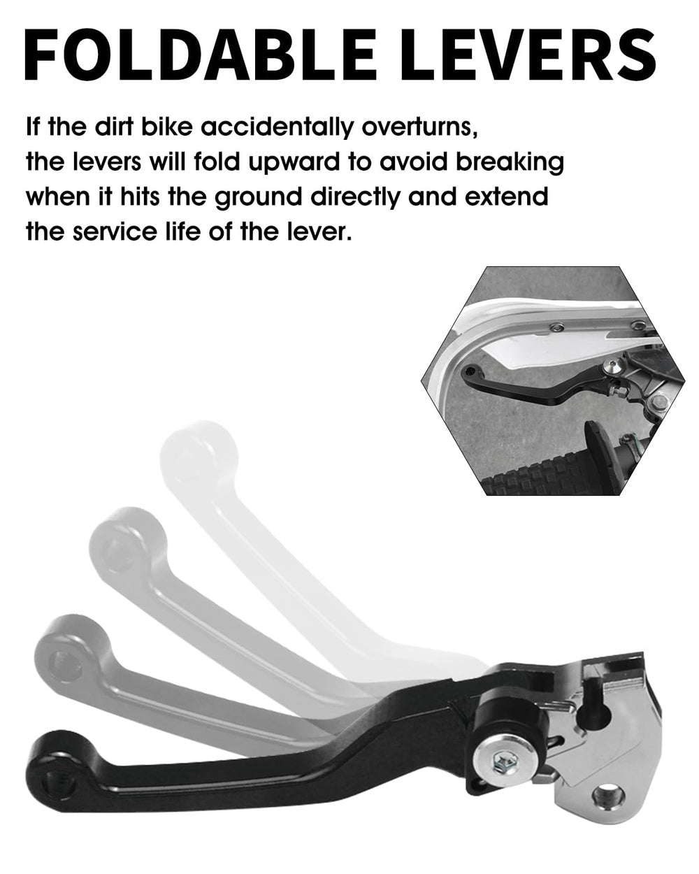 JFG RACING 6061 aluminum construction keeps lever strong and light
