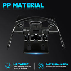 JFG RACING easy-install rear fender fits without drilling or cutting.