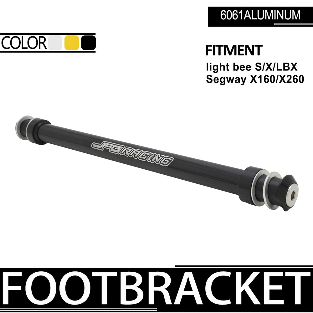 JFG RACING foot peg brace material 7075 aluminum, lightweight yet durable.