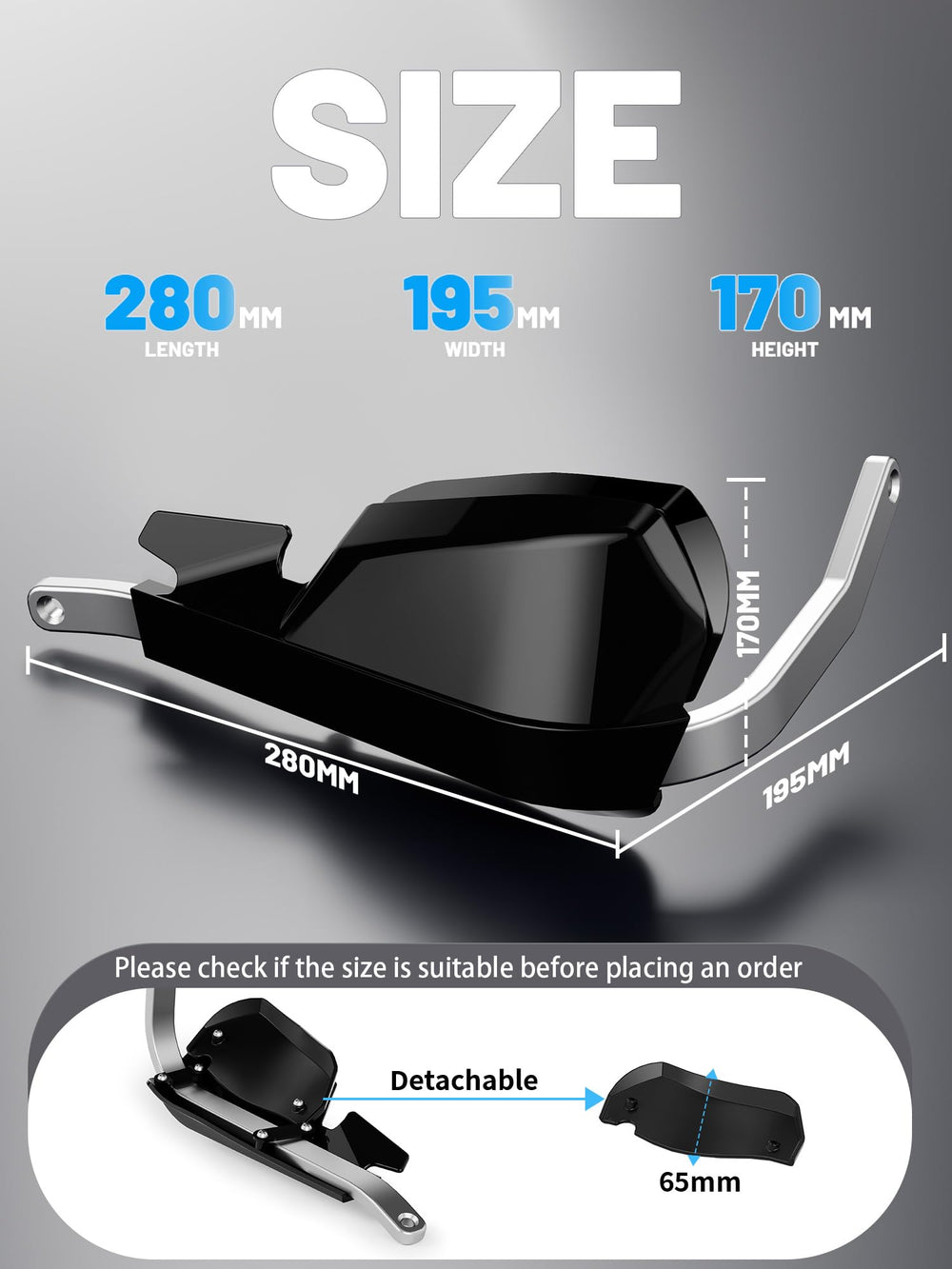JFG RACING 6061 aluminum core with PP shield keeps weight down.