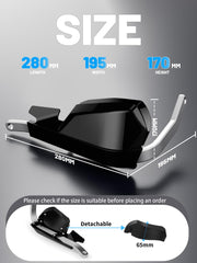 JFG RACING 6061 aluminum core with PP shield keeps weight down.