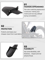 JFG RACING rear fender adds premium, low-profile appearance to a dirt bike
