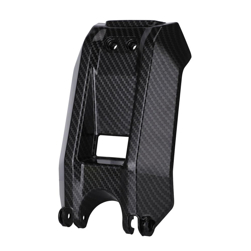 Front view emphasizing carbon fiber color and premium appearance.