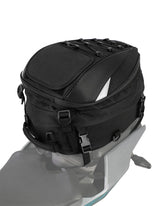 JFG RACING tail bag compact overview showing versatile motorcycle storage