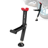 JFG RACING trail stand front wheel lift enables quick maintenance on many motorcycle models.